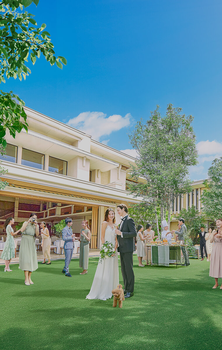 オランジュオーブのガーデンイメージ